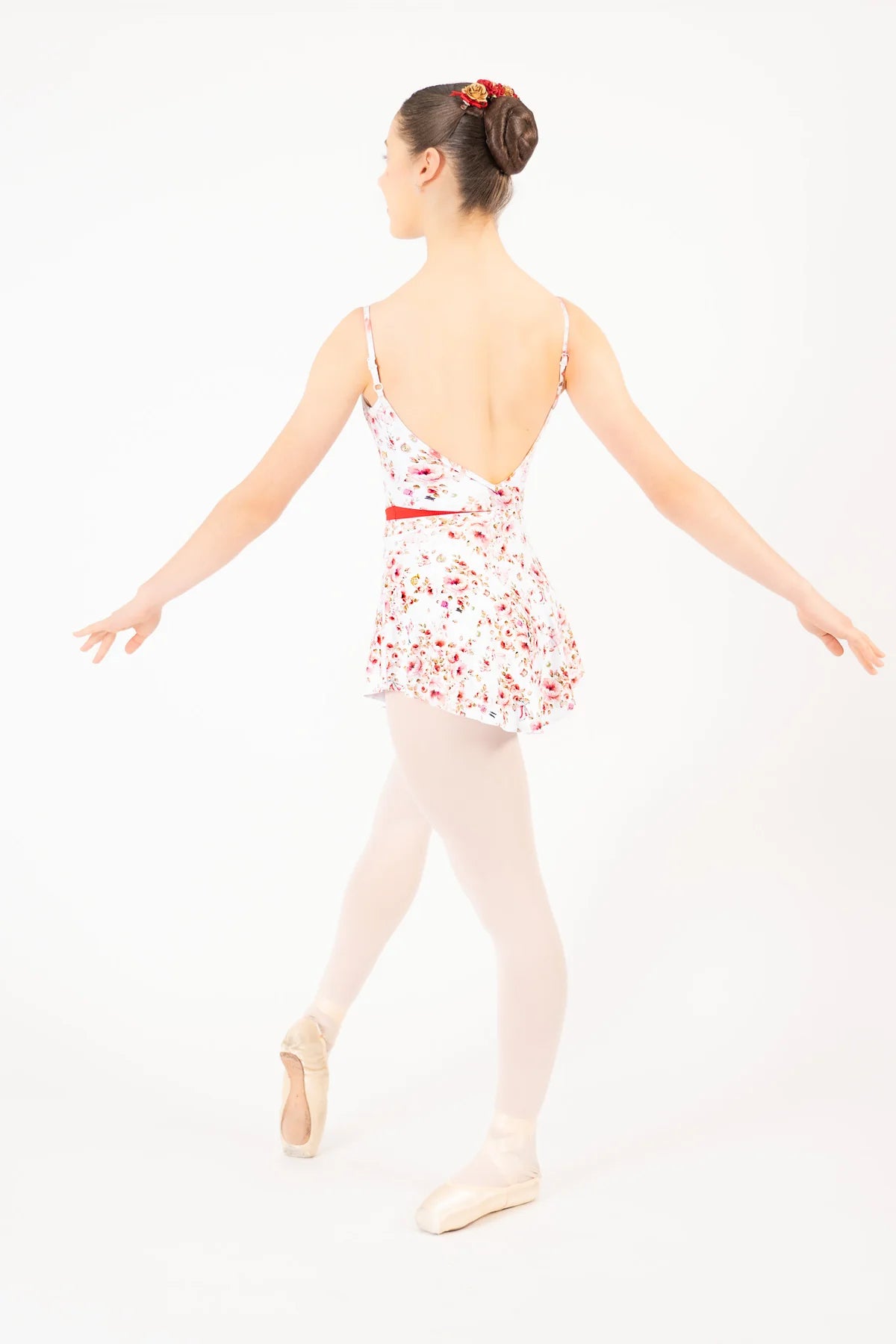 Nutcracker 23 "Demi Jardin" Leotard in Rouge - Child Large