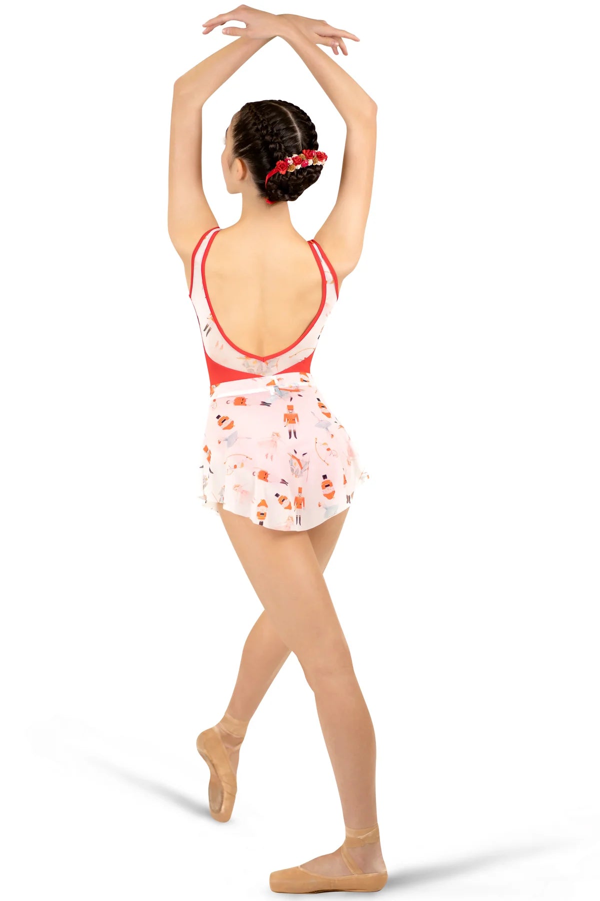 Danse De Paris Tank Leotard in Sweet Rouge - XSA