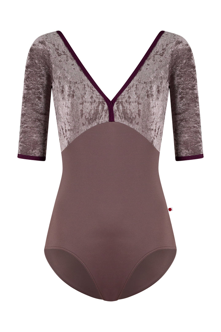 Yumiko "Alicia" Half Sleeves Leotard