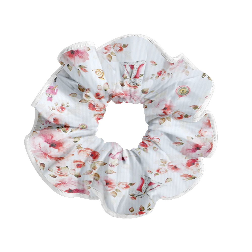 Nutcracker 23 Rouge Pattern Scrunchie