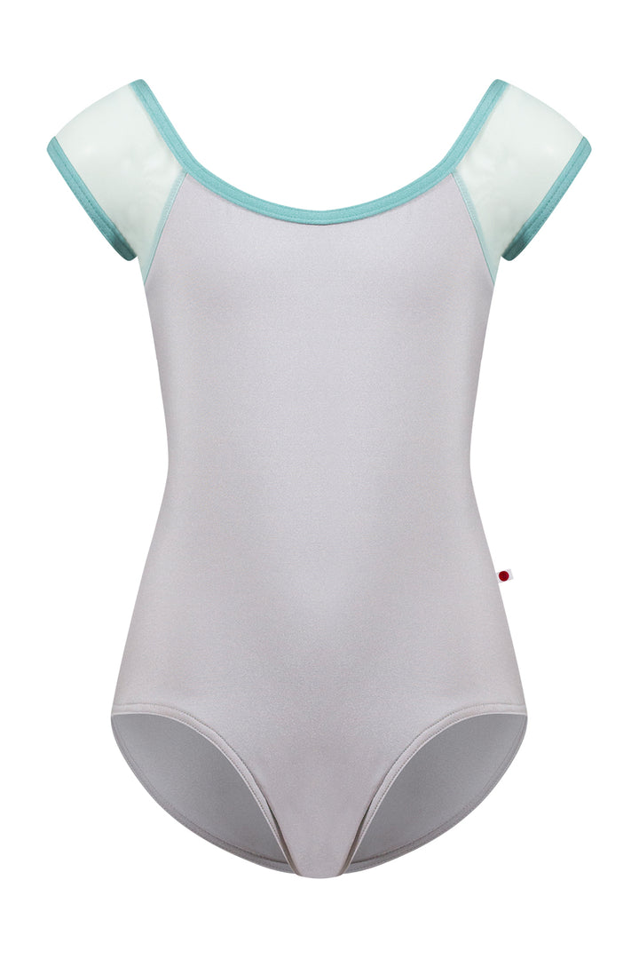 Yumiko "Wendy Mesh" Kids Cap Sleeve Leotard