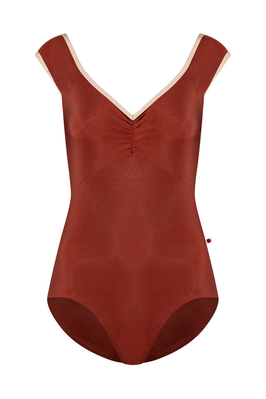 Yumiko "Elli" Cap Sleeve Leotard